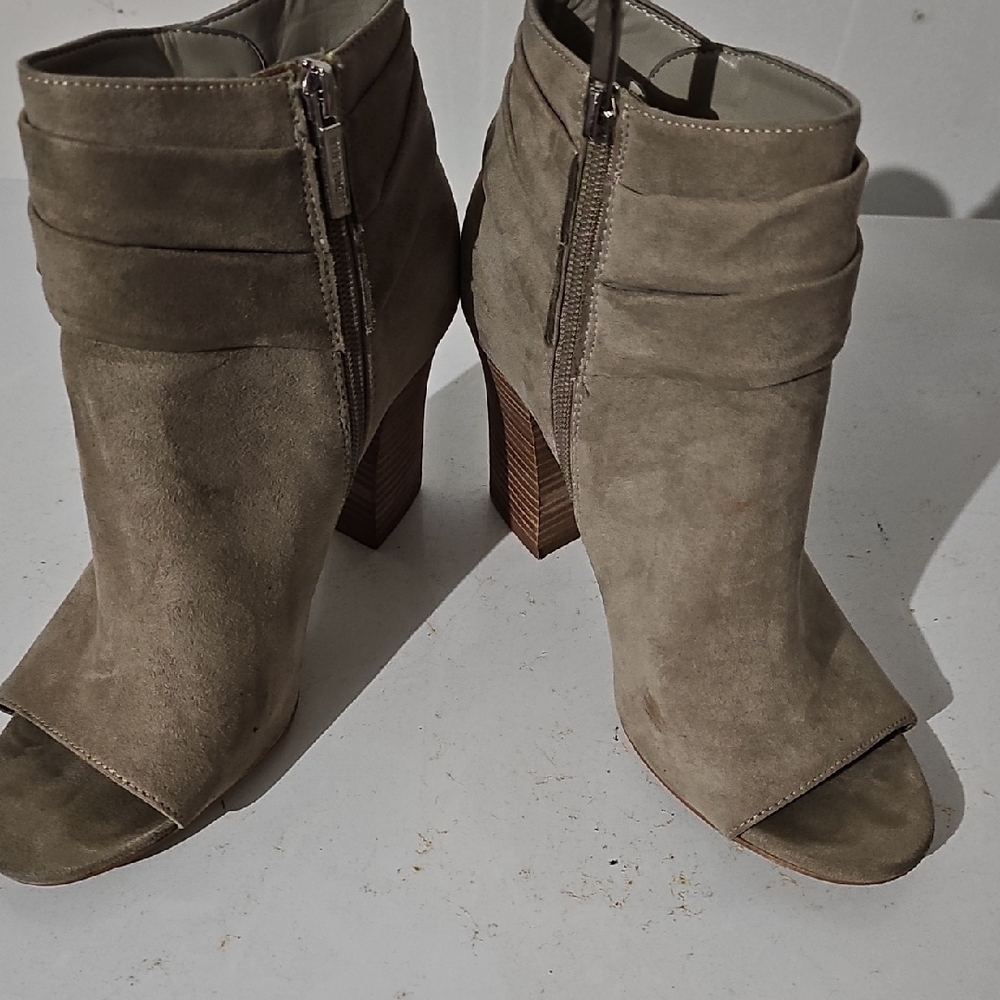 Nine West Heeled Peep-Toe Boots
